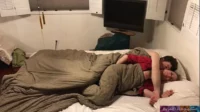 Stepmom shares bed with stepson sex video girl